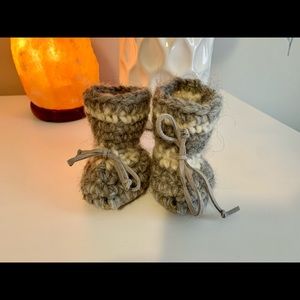 Padraigs Baby Knit Booties Shoes